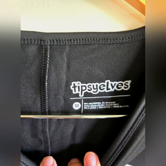 NWT! Tipsy Elves, Skeleton Bodysuit Costume, Black/White, Size Medium -$79.95 - Picture 11 of 13